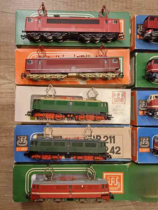 Elektrické a dieselové mašinky TT.  FUNKČNÍ - foto 2