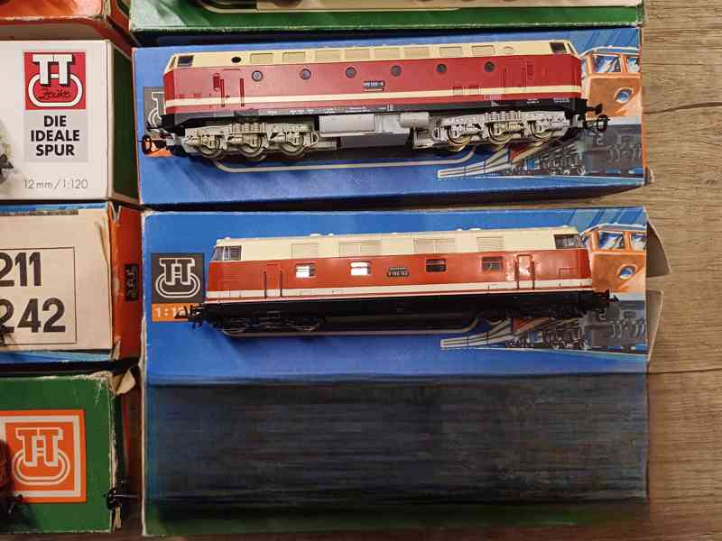 Elektrické a dieselové mašinky TT.  FUNKČNÍ - foto 7