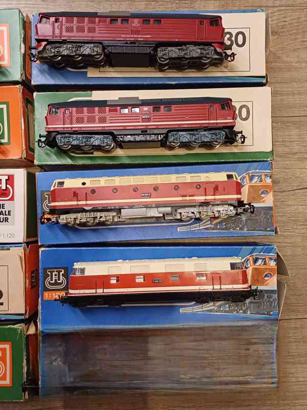 Elektrické a dieselové mašinky TT.  FUNKČNÍ - foto 3