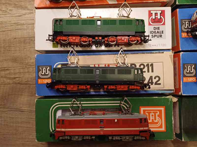 Elektrické a dieselové mašinky TT.  FUNKČNÍ - foto 5