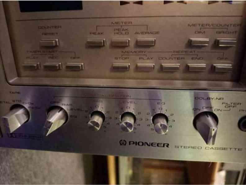 kazetový magnetofon PIONEER CT F 1250 - foto 3