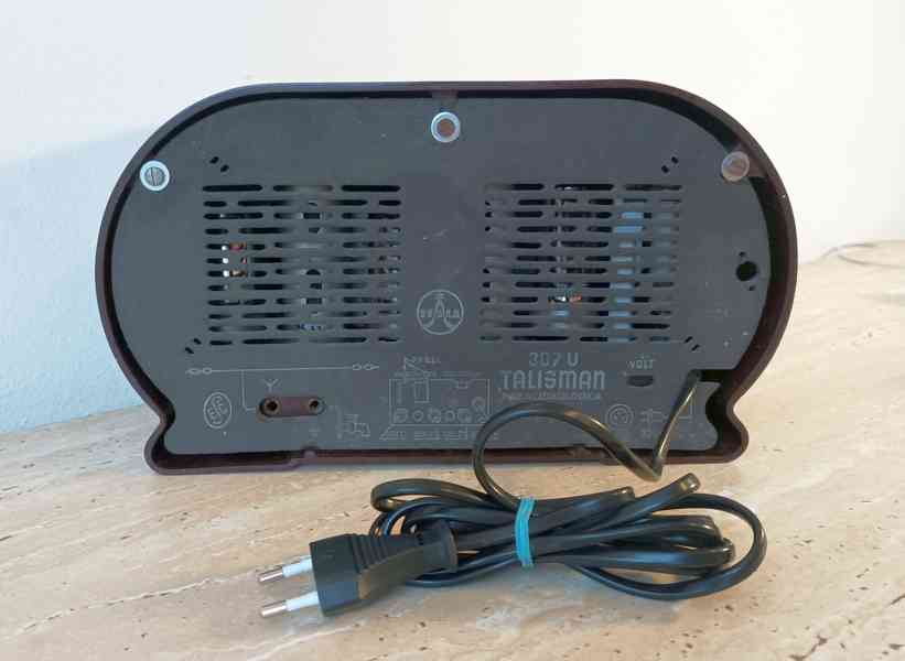 Starožitné rádio Tesla Talisman 307U, excelentní stav  - foto 11