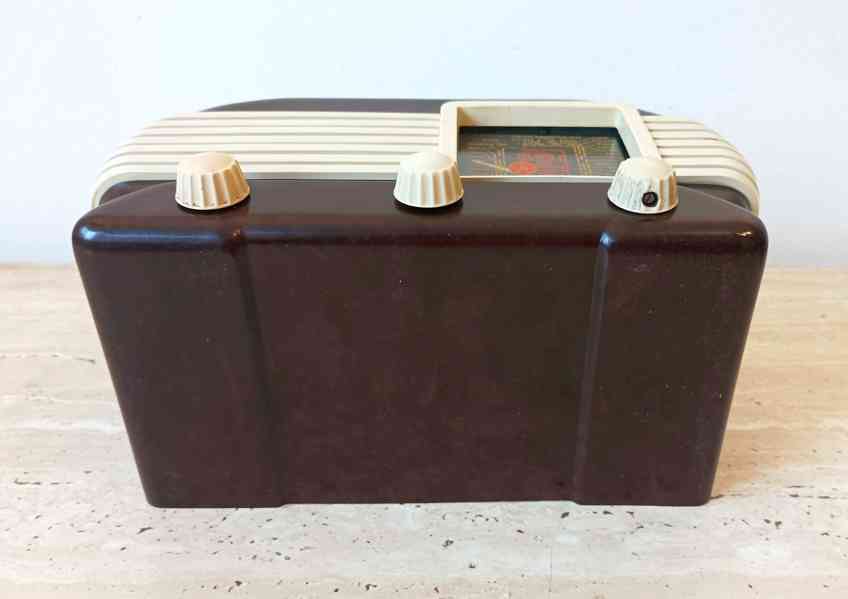 Starožitné rádio Tesla Talisman 307U, excelentní stav  - foto 9