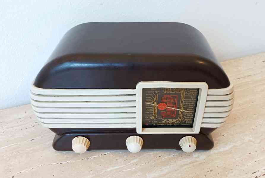 Starožitné rádio Tesla Talisman 307U, excelentní stav  - foto 2