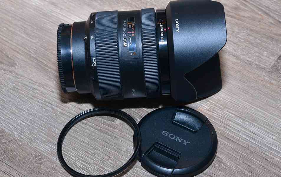 Sony DT 16-50mm 1:2.8 SSM **APS-C*A-mount*UV FILTR - foto 4