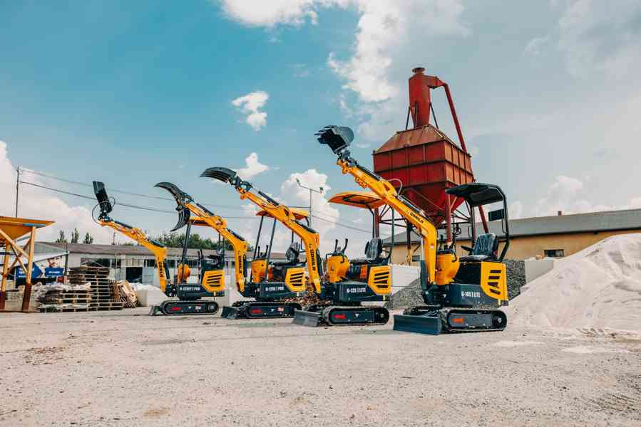 Minibagr české značky GORILA G-12SE I PRO Kubota - foto 7