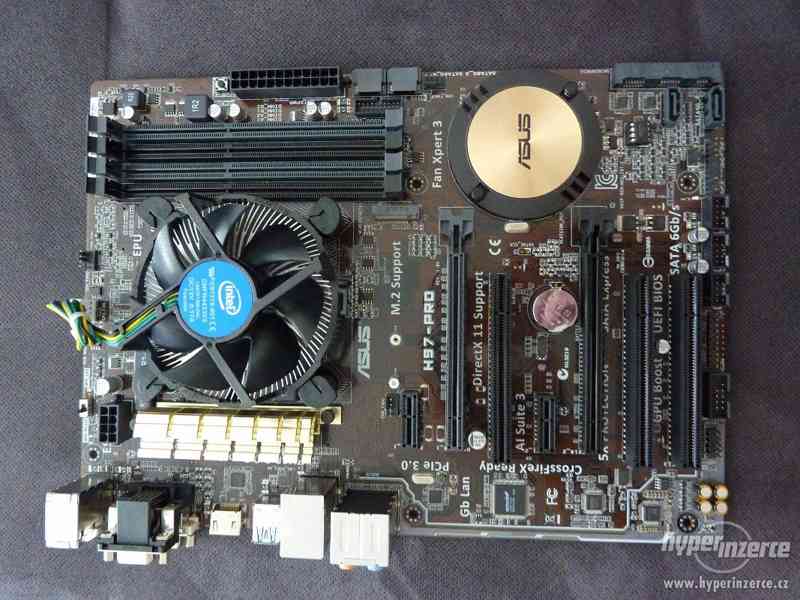 asus H97 PRO intel I5-4690 - foto 1