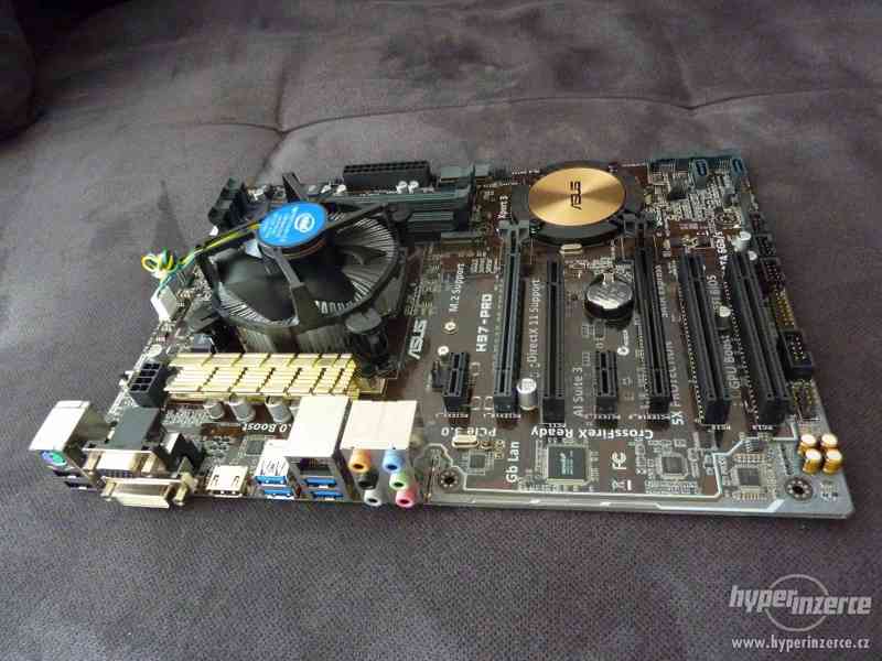 asus H97 PRO intel I5-4690 - foto 2