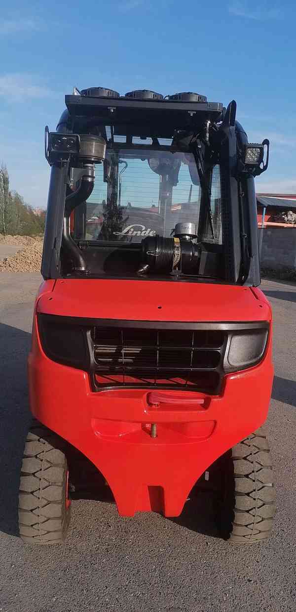 LINDE H35D-02 pozicionér s bočním posuvem, volný zdvih - foto 5