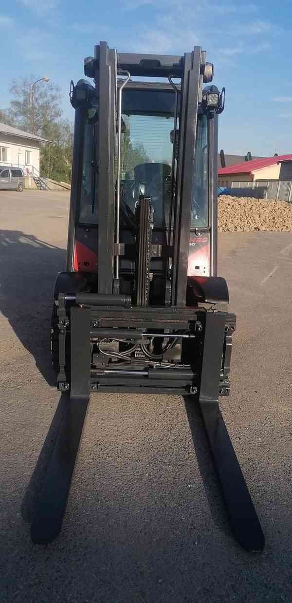 LINDE H35D-02 pozicionér s bočním posuvem, volný zdvih - foto 4