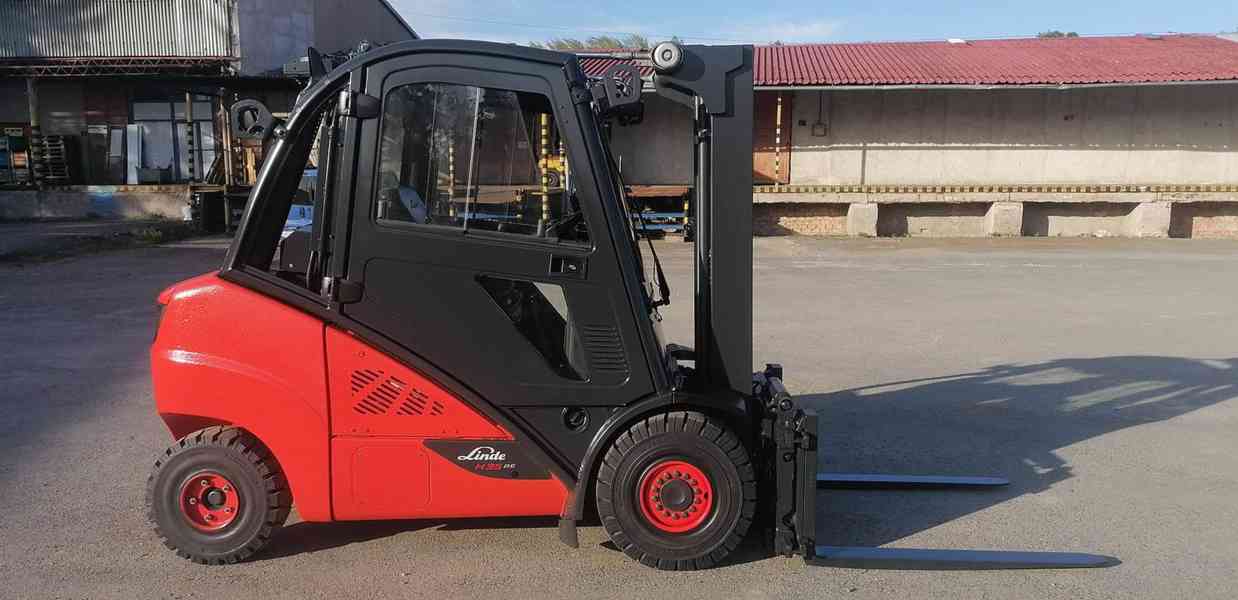 LINDE H35D-02 pozicionér s bočním posuvem, volný zdvih - foto 2