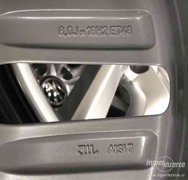 Alu kolo originál VW 8x18" ET48, 5x112x57 +Pirelli - foto 4