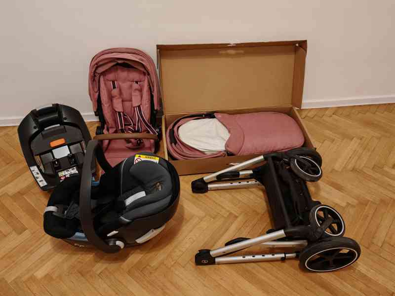 Cybex Balios S - komplet korba, sportovní, vajíčko, ISOFIX - foto 6