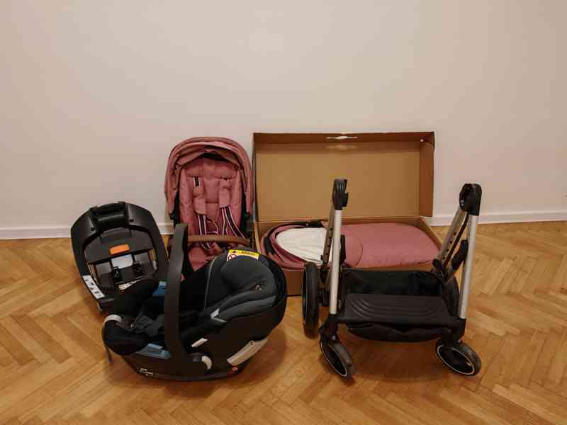 Cybex Balios S - komplet korba, sportovní, vajíčko, ISOFIX - foto 4