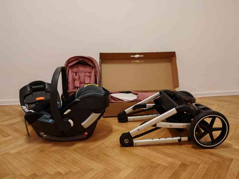 Cybex Balios S - komplet korba, sportovní, vajíčko, ISOFIX - foto 5