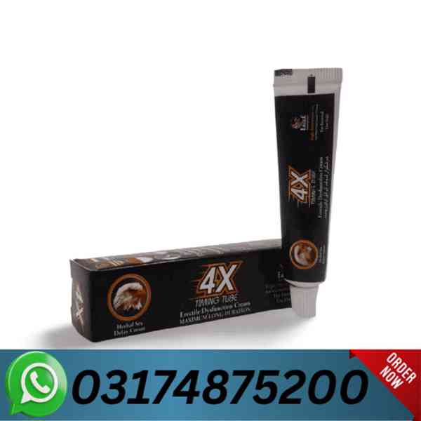 4XTiming Tube Delay Cream For Men In Gujrawala=031748785200 - foto 2