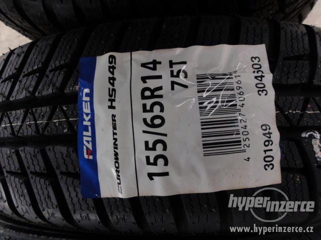Zimní pneumatiky 155/65 R14 75T Falken 100% za 4ks - foto 2