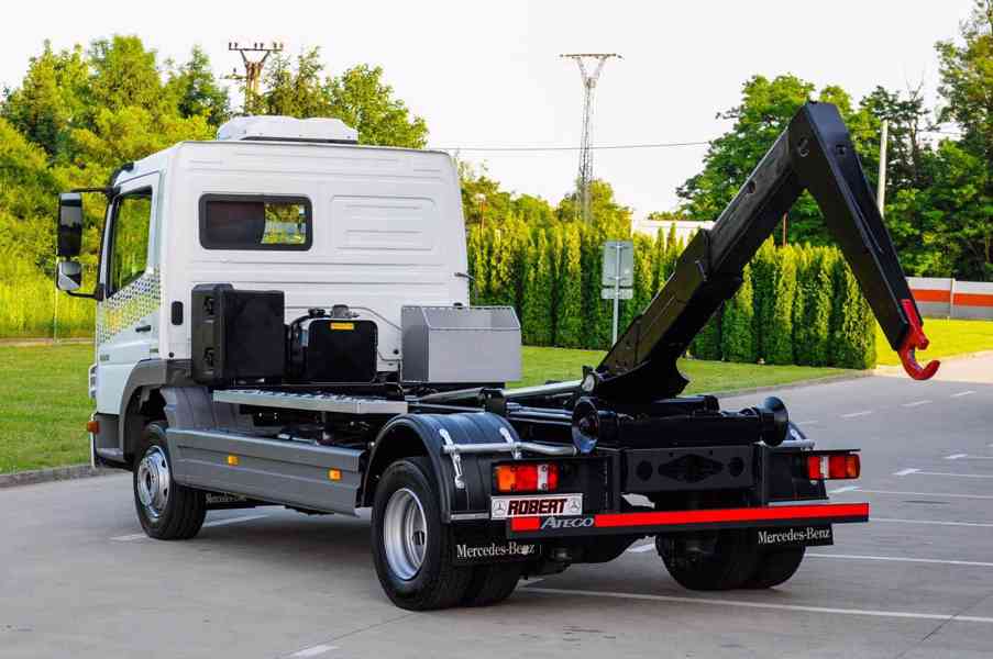 MERCEDES ATEGO 1222 HÁKOVÝ NOSIČ KONTEJNERŮ EURO5 - foto 84