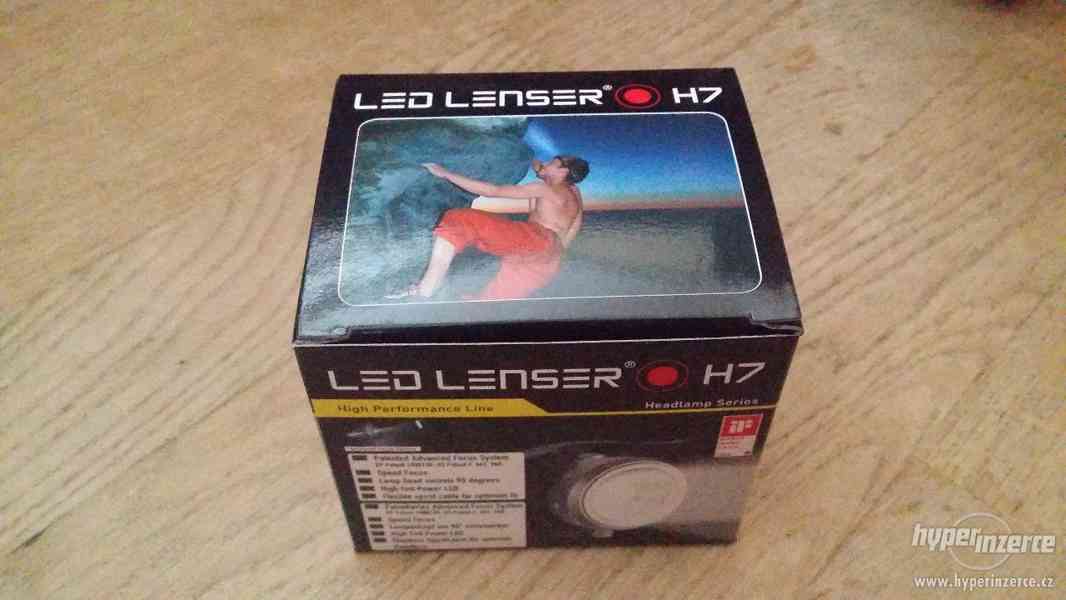 Prodam novou celovku LED LENSER H7 LED LENSER H7 LED čelová - foto 8