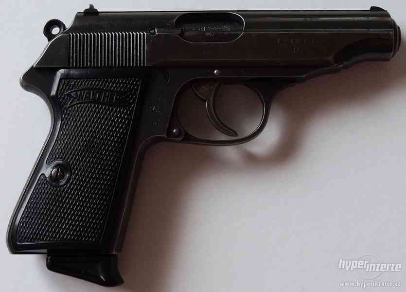 Pistole Walther PP 7,65 originál Zella-Mehlis dřevěná kazeta - foto 5