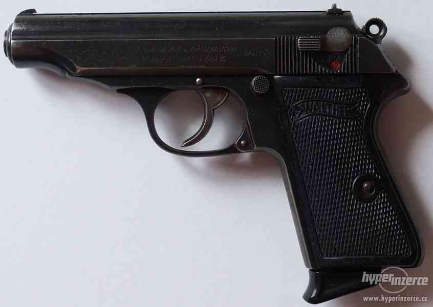 Pistole Walther PP 7,65 originál Zella-Mehlis dřevěná kazeta - foto 6