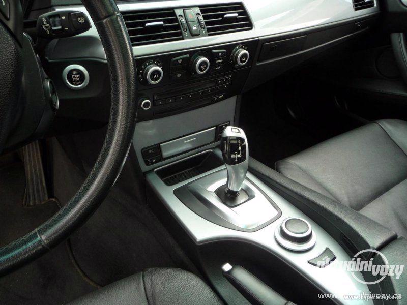 BMW Řada 5 3.0, nafta, automat, RV 2008, navigace, kůže - foto 11