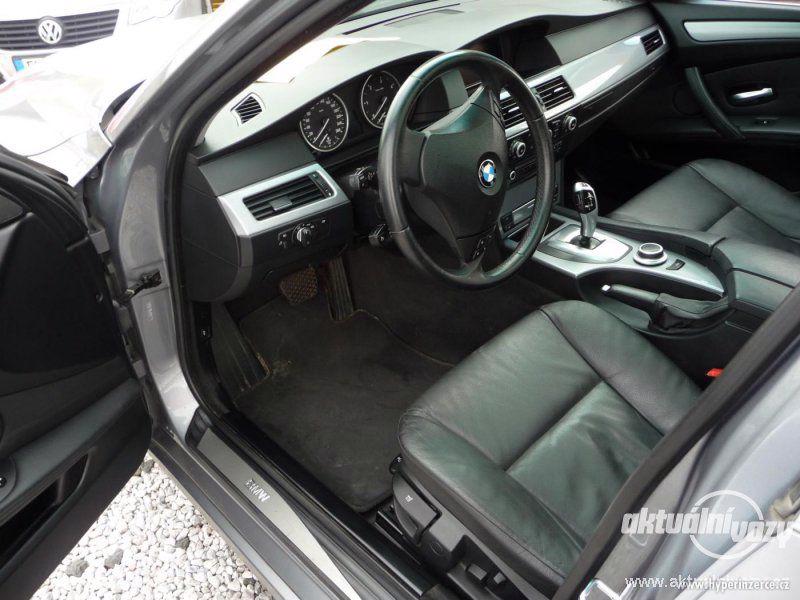 BMW Řada 5 3.0, nafta, automat, RV 2008, navigace, kůže - foto 15