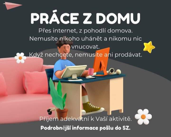Prace z domova - foto 1