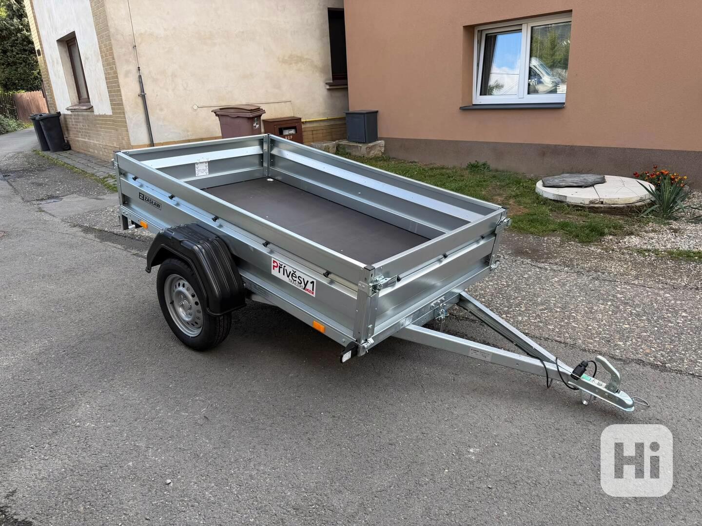 Přívěsný vozík ZASLAW 205SU sklopný 750 kg - foto 1