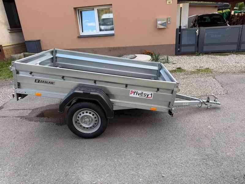 Přívěsný vozík ZASLAW 205SU sklopný 750 kg - foto 2