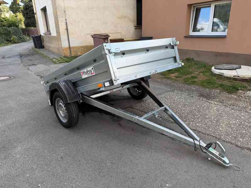 Přívěsný vozík ZASLAW 205SU sklopný 750 kg - foto 7
