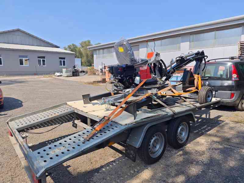 Minibagr Jansen MB-360°  benzínový kráčející bagr NOVÝ - foto 6