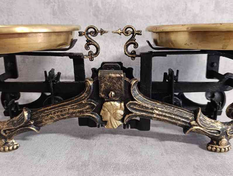 Krásné dvoumiskové váhy se ženou - po renovaci. Neváhejte - foto 9