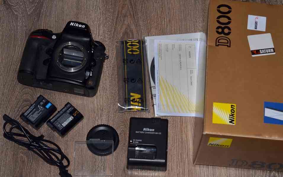 Nikon D800 FX*36MPix CMOS*Full HDV*SD/CF*49500 Exp