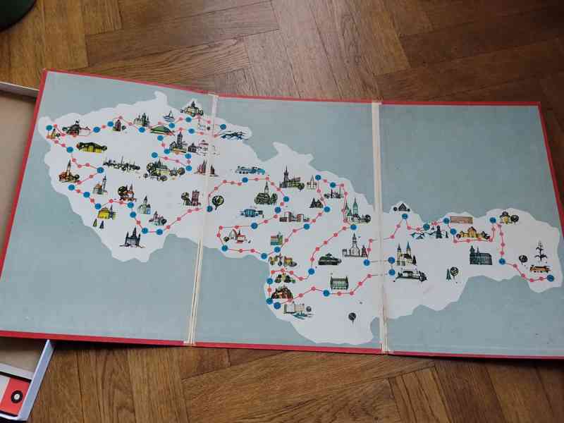 Retro desková hra Za krásami domova - foto 3