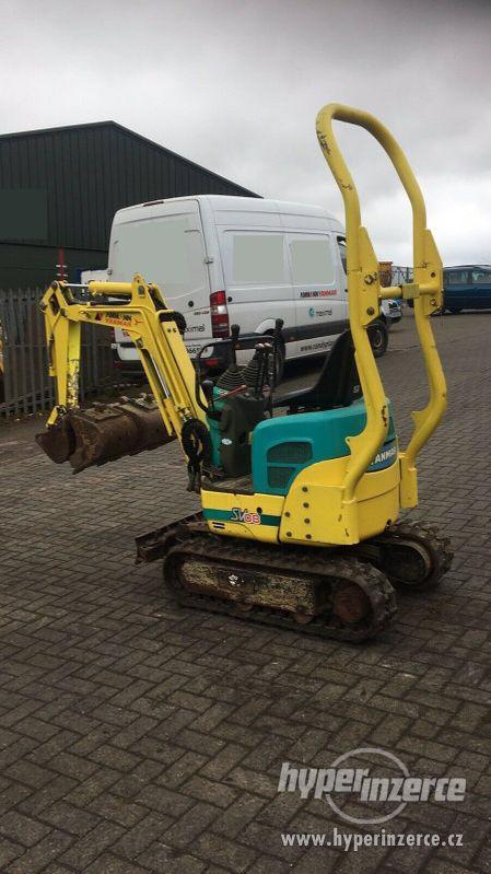 Prodám minibagr Yanmar sv08 - foto 3