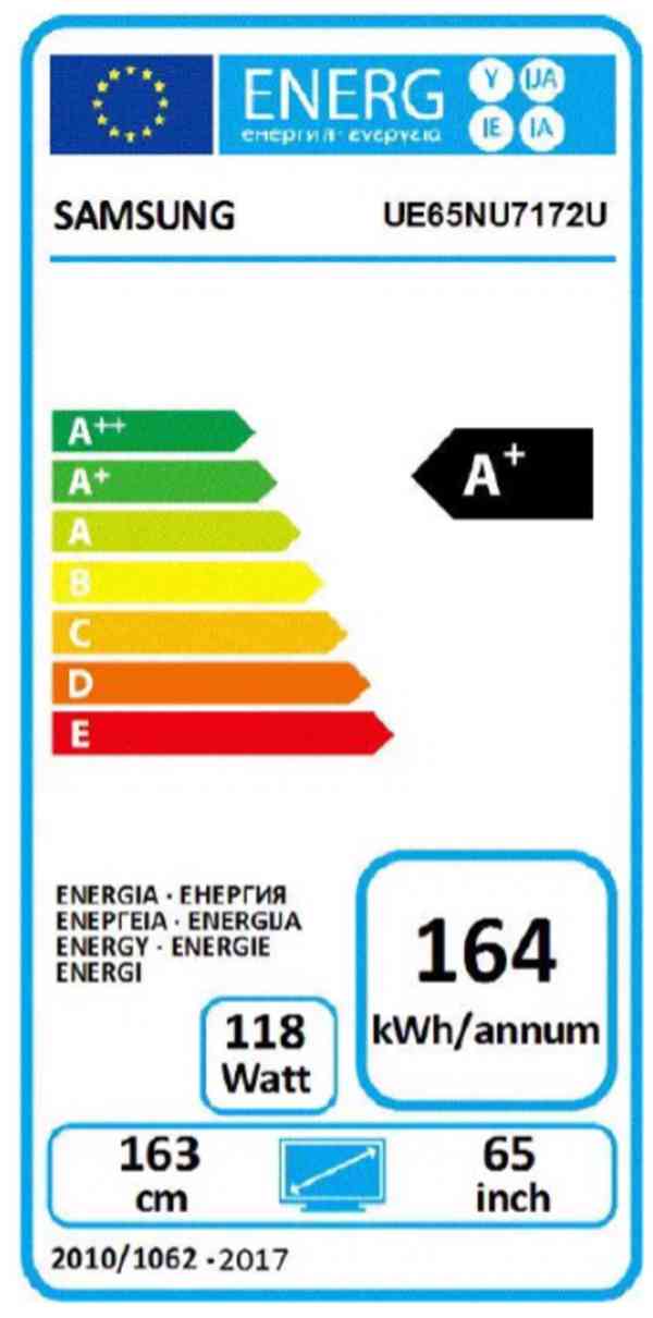 NEPOUŽITÁ, NEROZBALENÁ Samsung 65“ UE65NU7172 - foto 5