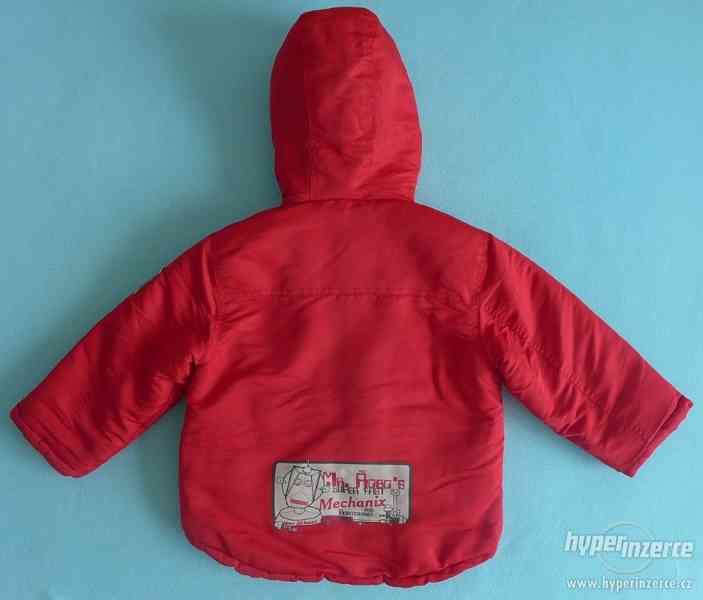 Zimní bunda s kapucí NKD vel. 104 (3-4 roky) - foto 2