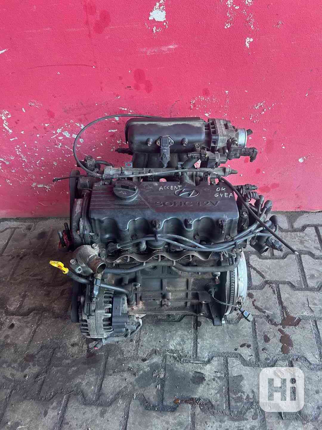 Motor 1,3i 60KW G4EA Hyundai Getz Accent kompletní - foto 1