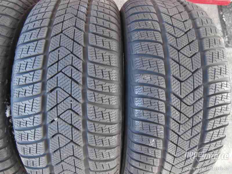 Zimní zánovní pneumatiky Pirelli 225/45 R18 100V 99% - foto 2