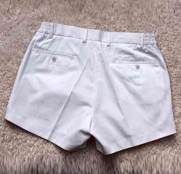 Nové bílé pánské kraťasy - šortky Gabicci vel.M  - foto 2