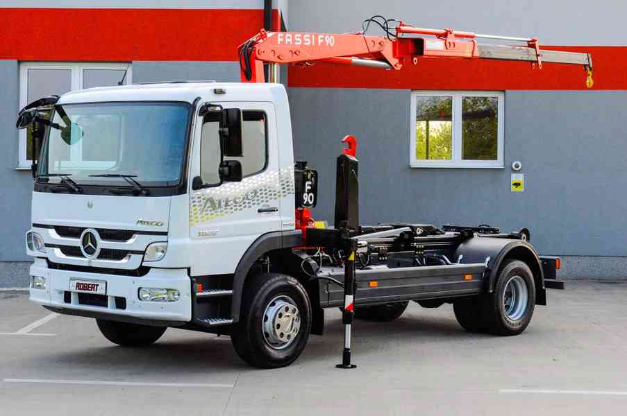 MERCEDES 1622 NOVÝ HÁKOVÝ NOSIČ KONTEJNERŮ HYDRAULICKÁ RUKA - foto 111