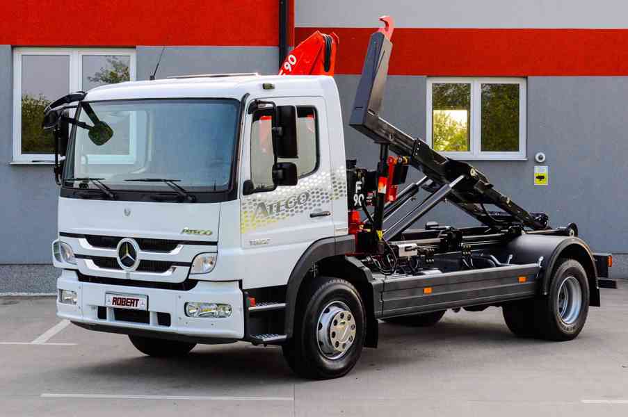 MERCEDES 1622 NOVÝ HÁKOVÝ NOSIČ KONTEJNERŮ HYDRAULICKÁ RUKA - foto 93