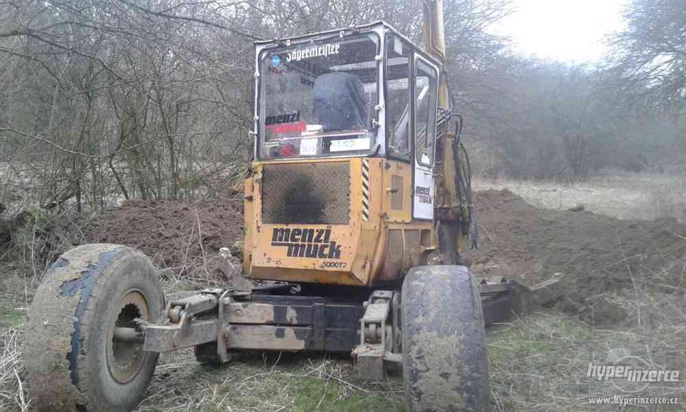 PRODÁM KRÁČEJÍOÍ BAGR MENZI MUCK TYP 5000 - foto 1
