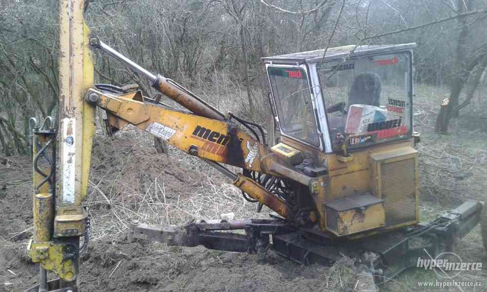 PRODÁM KRÁČEJÍOÍ BAGR MENZI MUCK TYP 5000 - foto 2
