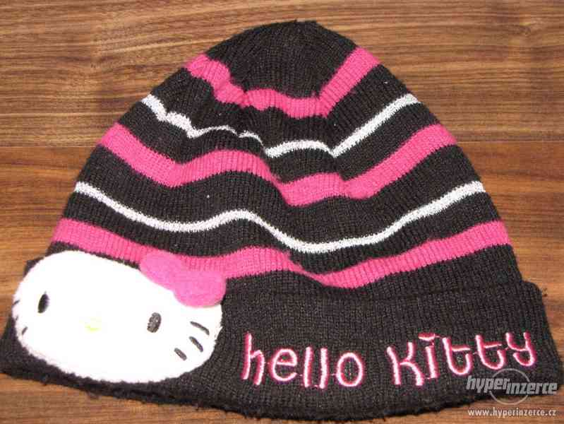 Zimní čepička Hello Kitty - foto 1