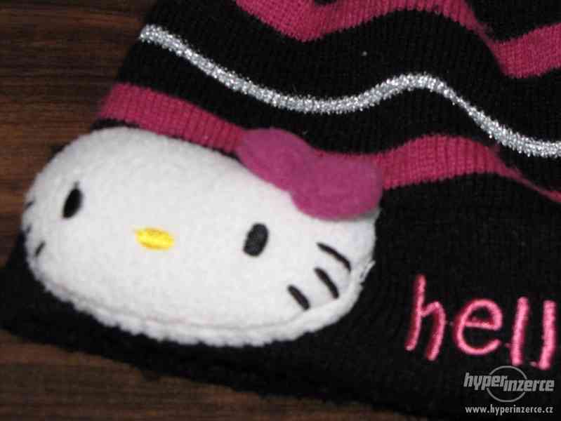 Zimní čepička Hello Kitty - foto 2
