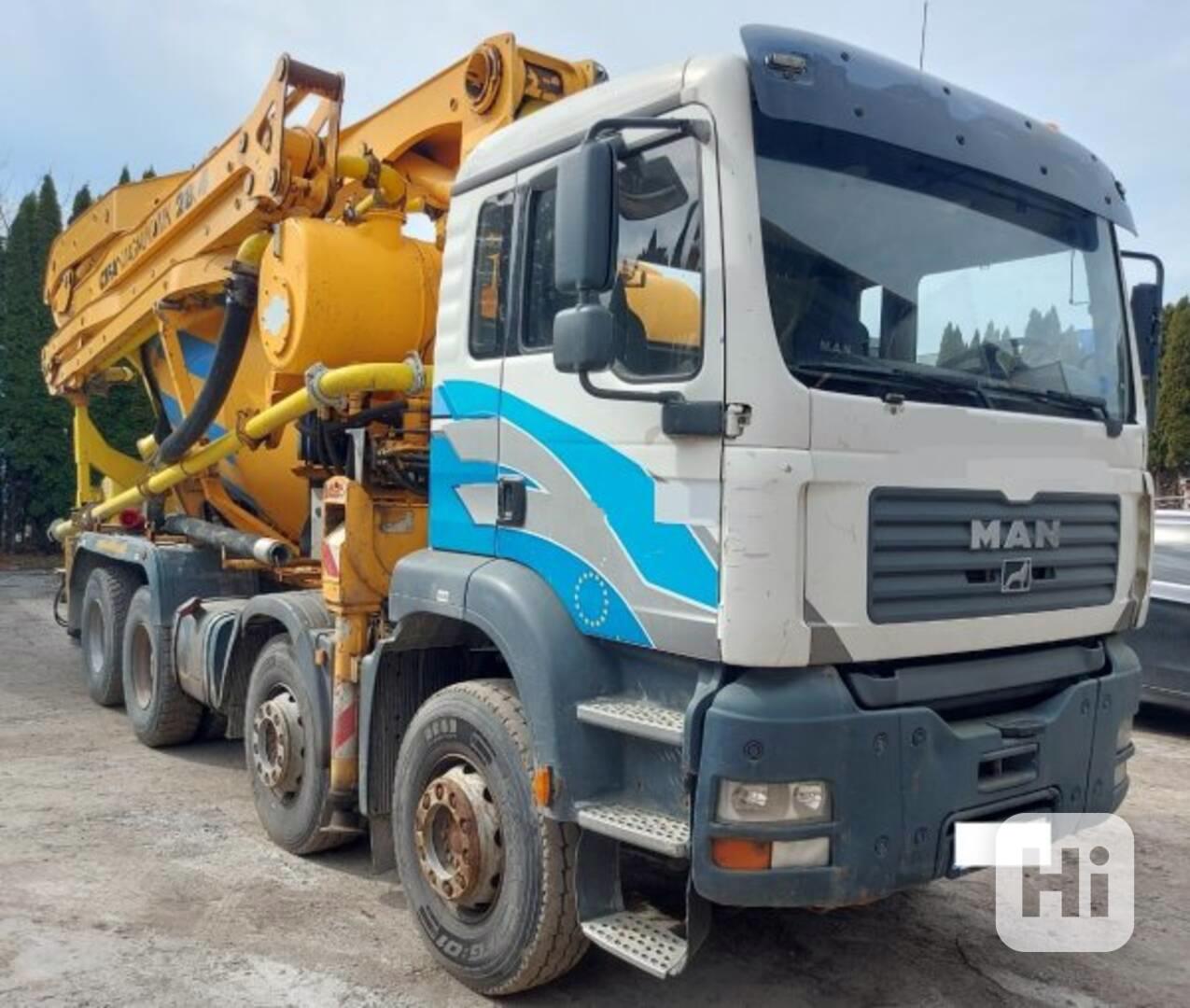 pumi 28m/9m3 CIFA mix+pumpa beton 8x4 MAN (TP STROJ!) - foto 1