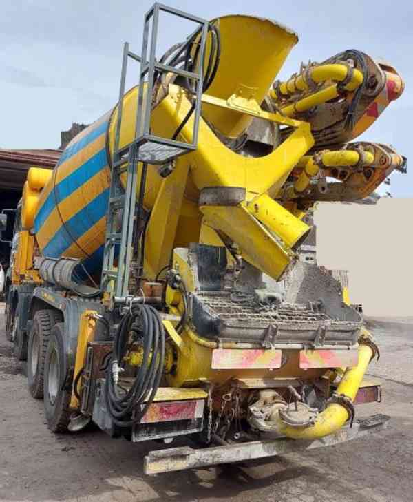pumi 28m/9m3 CIFA mix+pumpa beton 8x4 MAN (TP STROJ!) - foto 14