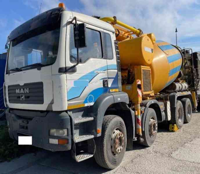 pumi 28m/9m3 CIFA mix+pumpa beton 8x4 MAN (TP STROJ!) - foto 2